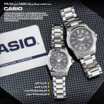 خرید ست ساعت مچی مردانه و زنانه کاسیو Casio مدل Poliza مشکی