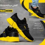 خرید کفش مردانه Ecco مدل Bechmo مشکی زرد