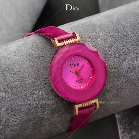 خرید ساعت مچی زنانه Dior مدل W2642 صورتی