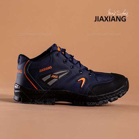 خرید کفش مردانه Jiaxiang مدل K8800 رنگ سرمه ای